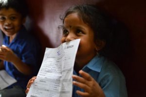 Indian school girl