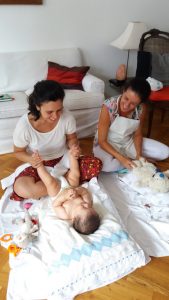 Mother and Infant Massage